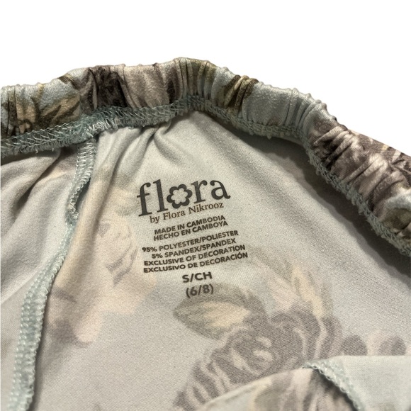 Flora by Flora Nikrooz | 2 Piece Light Blue Floral Pajamas Size Small - Picture 11 of 11